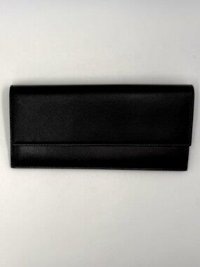 Authentic TUMI Ravenna Women's Slim Envelope Wallet Black NEW